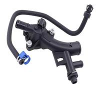 Szwaldaper Thermostat Housing Water Outlet and Engine Radiator Coolant Hose w/Sensor, for Vau-xhall O-pel Astra 2009-2019 Thermostat Housing
