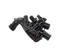Szwaldaper Thermostat Housing with Sensor, for Cit-roen C4 Picasso mk1 mk2 DS3 2008-2016 Mi-ni R55 R56 R57 R61 2006-2016 Peu-geot 207 3008 308 CC mk1 5008 2007-2017 1.6 THP VTi Thermostat Housing