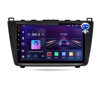Szwaldaper V1pro AI Voice 2 Din Android Auto Radio, for Mazda, 6 GH 2007-2012 Carplay 4G Car Multimedia GPS 2din Autoradio DSP Car Multimedia System(WIFI (2GB 32GB))