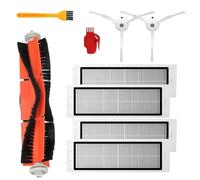 Szwaldaper vacuum cleaner dust collector box Vacuum Cleaner Parts Accessories Hepa Filter Side Brush Main Dust Box, for Roborock, S50 S55 S60 Robot for Xiaomi, 1s(N)