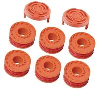 Szwaldaper WA0004 Spool Line Compatible with Qualcast WORX Lawn Trimmers Replace CGT183A CGT18LA1 WG180 WG150 WG152 WG153 WG163 WA0010 Trimmer Spools Trimmer Spool Line