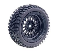 Szwaldaper Wheel Rally Rubber Tires Offset 3mm/6mm/9mm, for HSP, 1:10 On-Road Rally Car RC 2080-7004 Rc Car Tyres(2080-7004-Offset-3mm)