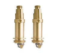SZWLJ 2PCS Basin Click Clack Brass Plug Bolt, Pop Up Sink Plug Replacement for Most Basin Waste and Sink Stopper