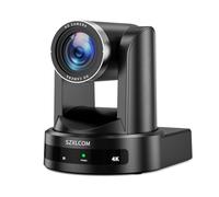 SZXLCOM 4K PTZ Camera with AI Auto Tracking, 20X Optical Zoom, HDMI USB 3.0 LAN PoE, Supports TF Card Recording, Conference Camera for Church, Education, Meetings and Live Streaming