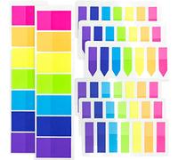SZXMDKH 1120 PCS Flags Index Tabs, Colored Page Markers Rectangle Sticky Notes Flags Neon Index Stickers Flags Reading Notes Page Bookmarks