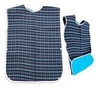 SZXMDKH Adult Bibs Waterproof Eldly Bib Adult Washable Dining Bibs Mealtime Bib Clothing Protector for Elderly Men Women