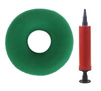 SZXMDKH Donut Cushion Seat, Portable Inflatable Ring Cushion for Hemorrhoid, Tailbone, Coccyx Pain Relief - Air Pump Included (Green)