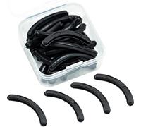 SZXMDKH Eyelash Curler Pads,Eyelash Curler Refills Pads Silicone Curler Replacement Pads for Universal Eyelash Curler,24 Piece, 24 Pcs Black