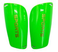 SZXMDKH Football Shin Guards, Shin Guards Pads, Youth Boys Girls Shin Pad Sleeves for Football Games, EVA Cushon Protection Reduce hit & Injuries(Green), M