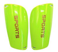 SZXMDKH Football Shin Guards, Shin Guards Pads, Youth Boys Girls Shin Pad Sleeves for Football Games, EVA Cushon Protection Reduce hit & Injuries(Fluorescent green), L