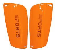 SZXMDKH Football Shin Guards, Shin Guards Pads, Youth Boys Girls Shin Pad Sleeves for Football Games, EVA Cushon Protection Reduce hit & Injuries(Orange),M
