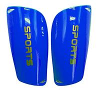 SZXMDKH Football Shin Guards, Shin Guards Pads, Youth Boys Girls Shin Pad Sleeves for Football Games, EVA Cushon Protection Reduce hit & Injuries(Blue),M