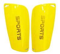 SZXMDKH Football Shin Guards, Shin Guards Pads, Youth Boys Girls Shin Pad Sleeves for Football Games, EVA Cushon Protection Reduce hit & Injuries(Yellow),L