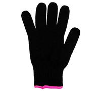SZXMDKH Heat Resistant Glove for Hair Styling, 1 PCS Professional Heatproof Glove, Heat Blocking Mitts, Heat Protection Gloves for Hair Tools, Curling Iron Wand, Flat Iron, Hot-Air Brushes(Pink Edge)