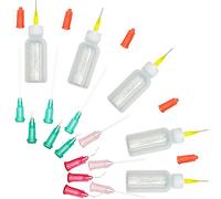 SZXMDKH Precision Glue Applicator Bottle, 30ml Needle Tip Dispenser for Quilling, DIY Craft & Acrylic Painting (5pcs)