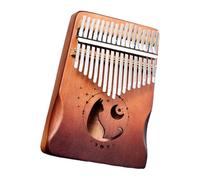 SZYDD Thumb Piano Kalimba Instrument 17 Keys Wood Finger Piano Musical Instrument Gift with Tuning Mallet for Beginners