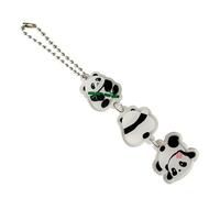 SZYDD Versatile Panda Pendant Keychain Stylish Phone Anti-Lost Lanyard Handmade Phone Charm for Nature Lovers and Collectors