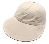 SZYDM EMF Protection Cap, Microwave Radiation Blocking Breathable Anti-UV Outdoor Sports Hat, Anti-Radiation, RF Shielding, 5G WiFi Shield,Beige,L