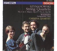 Szymanowski, Karol - Szymanowski/Webern: Works for String Quartet