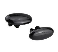 SZYNBQ Compatible With Mazda 2 DY DE DH 2003-2009 2010 2011 2012 2013 2014 Side Marker Indicator Lamp Turn Signal Light Corner Lights Turn Signal Dynamic Light(For Dynamic Smoked Black)