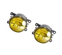 SZYNBQ Fog lamp Assembly Compatible With Kangoo For Grand For Kangoo KW0 KW1 MPV 2008-2011 2012 2013 2014 2015 Front Bumper Fog Lamp Lights 2 Pcs 1209177(JZ Lemon Yellow)