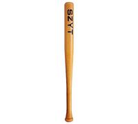 SZYT 25 inch Baseball Bat Softball Bat Lightweight Wood Yellow