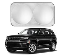 SZYUCHEN Car Windshield Sun Shade Sunshade for Jeep Grand Cherokee 1999-2024 (Not for Cherokee) Grand Wagoneer 2022-2024 Trailhawk 4XE L Limited X SRT Accessories, Car Window Sun Shield