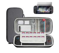 SZYUYU Ungrade Travel Carrying Case for Nin-tendo Switch 2(2025),11.61 Inch Large Capacity Premium EVA Portable Bag with 2 Screen Protector, Hard Protective Cover Holds 24 Game Cartridge