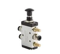 SZZAVCOIW 4R210-08 3R210-08 Pull The Valve Mechanical Pneumatic Switch Two Three-way 5 Pass Control Cylinder(3R210-08,8mm fittings)