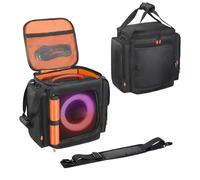 SZZCNOX Carrying Case Travel Bag Compatible with JBL Partybox Encore Essential/Essential 2 Portable Speaker Travel Tote Bag with Shoulder Strap & Pockets for Microphone, Charger, Cable and Accessories