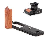 SZZCNOX GFX100RF Quick Release Plate Camera L Bracket for Arca, L-Shaped Hand Grip Solid Metal Handle Handgrip Holder for Fuji Fujifilm GFX100RF Camera Accessories (Black)