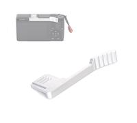 SZZCNOX GR4 Thumbs Up Grip for RICOH GR IV GRIV GR4 Camera Metal Hot Shoe Thumb Up Rest Hand Grip, Anti-Slip Wave Thumb Support Enhanced Grip for One-Handed Photography (Silvery)