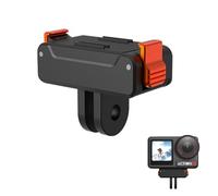 SZZCNOX Magnetic Quick Release Adapter Mount for DJI Osmo Action 3/4/5 Pro, Extension Base Mount Adapter with Dual-Claws for DJI OSMO Action Camera Accessories