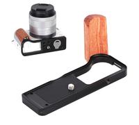 SZZCNOX Metal Hand Grip L Bracket Holder for Canon EOS R50 V Digital Camera, L-Shaped Handgrip with Built-in Quick Release Plate for Arca, No Blocking to Battery & Memory Card Compartment (Black)