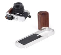 SZZCNOX Metal Hand Grip L Bracket Holder for Fujifilm X-T30 II/X-T30 Camera, Built-in Quick Release Plate for Arca, L-Shape Grip Compatible with Fujifilm XT20 II/XT20/XT10 II/XT10 Cameras (Silvery)