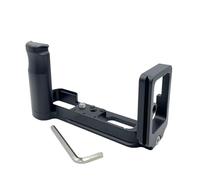 SZZCNOX Metal Hand Grip Quick Release Plate for Fujifilm X-A2/X-A1/X-M1 Camera L Bracket Holder, Compatible with Arca-Swiss Standard Tripod Ballhead (Black)