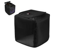 SZZCNOX Scratch Resistant Protective Mesh Sleeve Case for JBL PartyBox Encore Essentinal Portable Party Speaker, Outdoor Travel Dust Cover Storage Bag (Black)