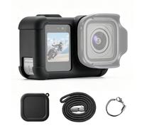 SZZCNOX Silicone Sleeve Protective Case for Go Pro Mission 1/1 PRO | Silicone Case & Lens Caps & Lanyard & Anti-lost Rope for GoPro Mission 1/1 PRO Accessories Kit