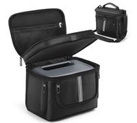 SZZCNOX Travel Carrying Case Compatible with BLUETTI AC2A Portable Power Station, Waterproof Storage Bag with Multi-Pockets and Shoulder Strap for BLUETTI AC2A Charging Cable and Accessories