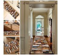 SZZEUOA Long Runner Rug for Hallway Kitchen Runner Mat Washable Carpet Runner Rug Door Mat Modern Non Slip Stair Area Rug Carpet Indoor Washable Rug Customizable Hallway Carpet 40 x 120 cm