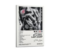 Szzmyo ASAP Rocky at. Long. Last. ASAP Album Canvas Poster - Modern Aesthetic Wall Art for Bedroom and Living Room - 16x24inch(40x60cm) Frame-Style