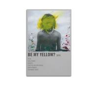 Szzmyo Bakar Poster Will You Be My Yellow EP Poster Decorative Painting Modern Aesthetic Canvas Poster Bedroom Art Living Room Decoration Poster 12x18inch(30x45cm) Unframe-Style
