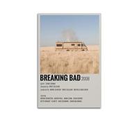 Szzmyo Breaking Bad TV Series Poster Decorative Painting Modern Aesthetic Canvas Poster Bedroom Art Living Room Decoration Poster 08x12inch(20x30cm) Unframe-Style