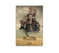 Szzmyo Breaking Bad TV Series Poster Decorative Painting Modern Aesthetic Canvas Poster Bedroom Art Living Room Decoration Poster 12x18inch(30x45cm) Unframe-Style