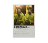 Szzmyo Breaking Bad TV Series Poster Decorative Painting Modern Aesthetic Canvas Poster Bedroom Art Living Room Decoration Poster 12x18inch(30x45cm) Unframe-Style