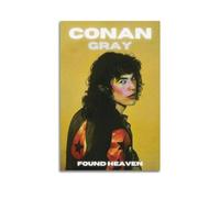 Szzmyo Conan Gray Found Heaven Album Poster Decorative Painting Modern Aesthetic Canvas Poster Bedroom Art Living Room Decoration Poster 12x18inch(30x45cm) Unframe-Style