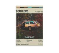 Szzmyo Dean Lewis Poster The Hardest Love Album Poster Decorative Painting Modern Aesthetic Canvas Poster Bedroom Art Living Room Decoration Poster 08x12inch(20x30cm) Unframe-Style