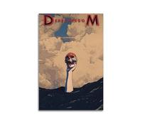 Szzmyo Depeche Mode Poster Decorative Painting Modern Aesthetic Canvas Poster Bedroom Art Living Room Decoration Poster 20x30inch(50x75cm) Unframe-Style