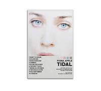 Szzmyo Fiona Apple Posters Tidal Album Poster Decorative Painting Modern Aesthetic Canvas Poster Bedroom Art Living Room Decoration Poster 12x18inch(30x45cm) Unframe-Style