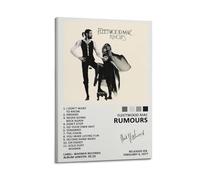 Szzmyo Fleetwood Mac Poster Rumours Album Poster Decorative Painting Modern Aesthetic Canvas Poster Bedroom Art Living Room Decoration Poster 08x12inch(20x30cm) Frame-Style